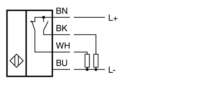 Four-wire voltage sensor closure​